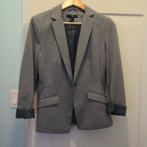 Grey suit blazer